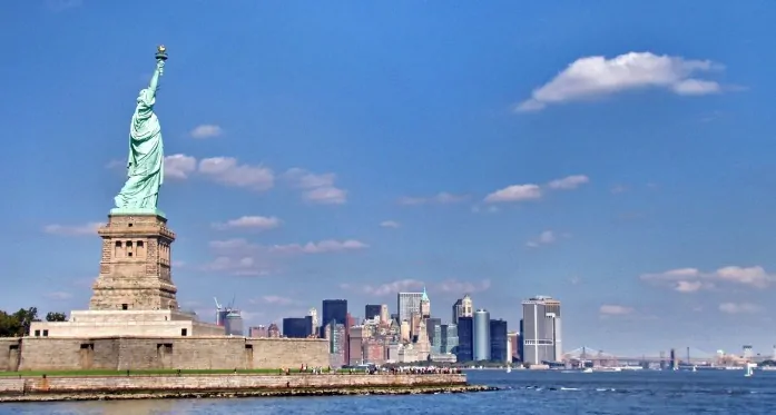 Statue of Liberty Side View